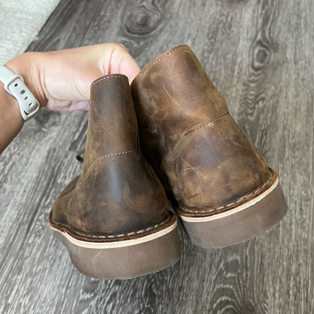 Men’s Clark’s Collection Desert Boot Evo Beeswax Leather - Picture 4 of 8